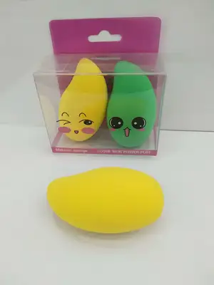 3D mango water big pair of powder puff,
Imported non-latex, powder puff, sponge, fixed makeup, foundation, dry and wet, thumbnail