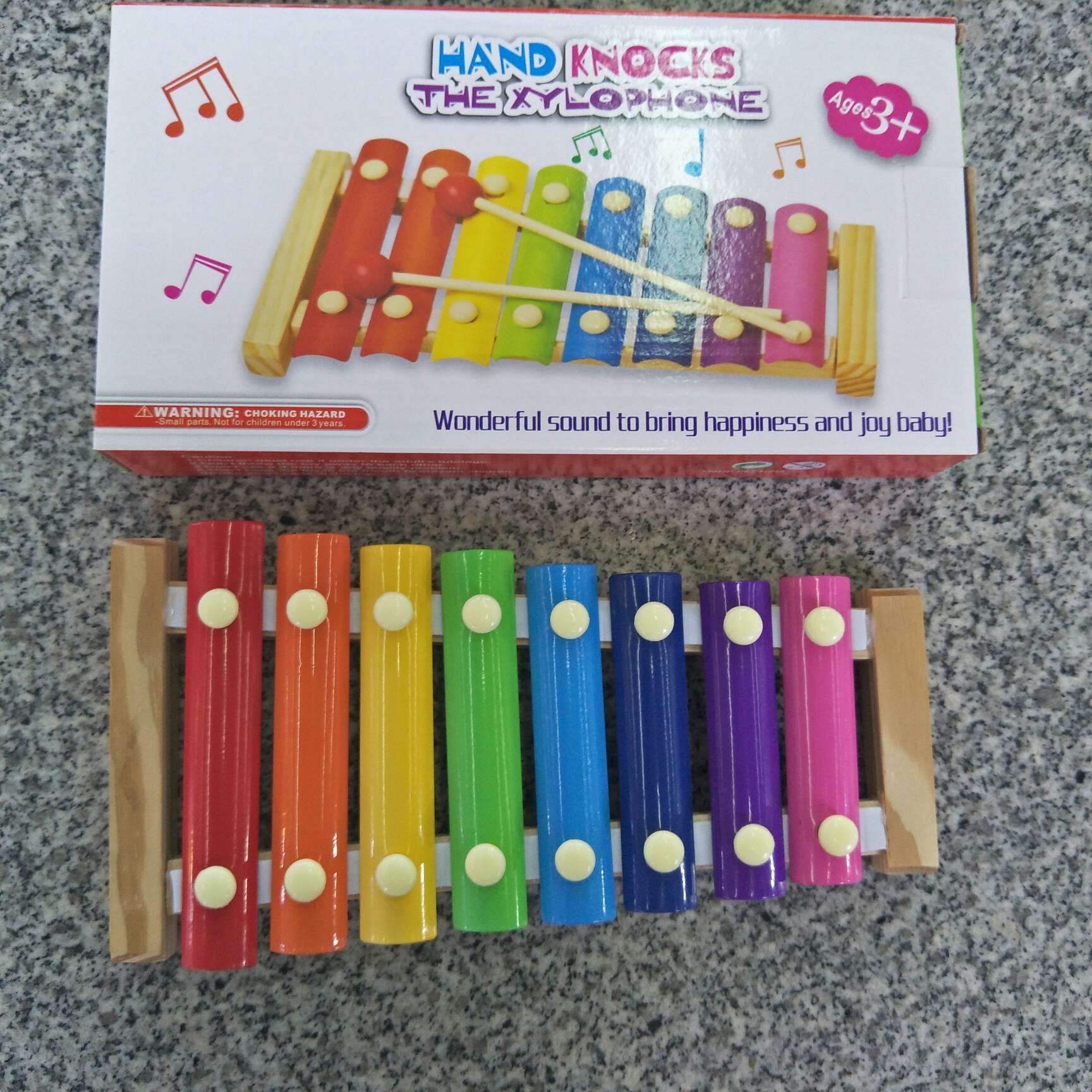 Wooden eight - tone eight - color percussion