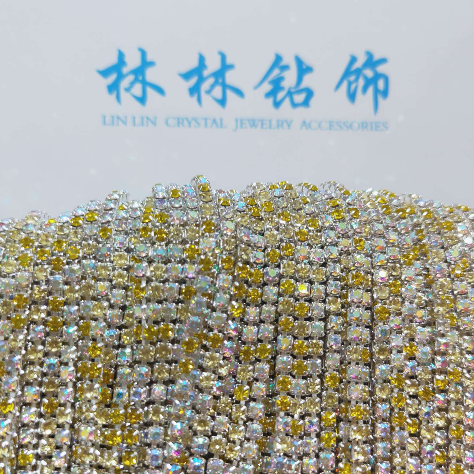 2.8 Dense diamond chains, water diamonds, colored diamond chains, hair accessories, clothing accessories, DIY accessories