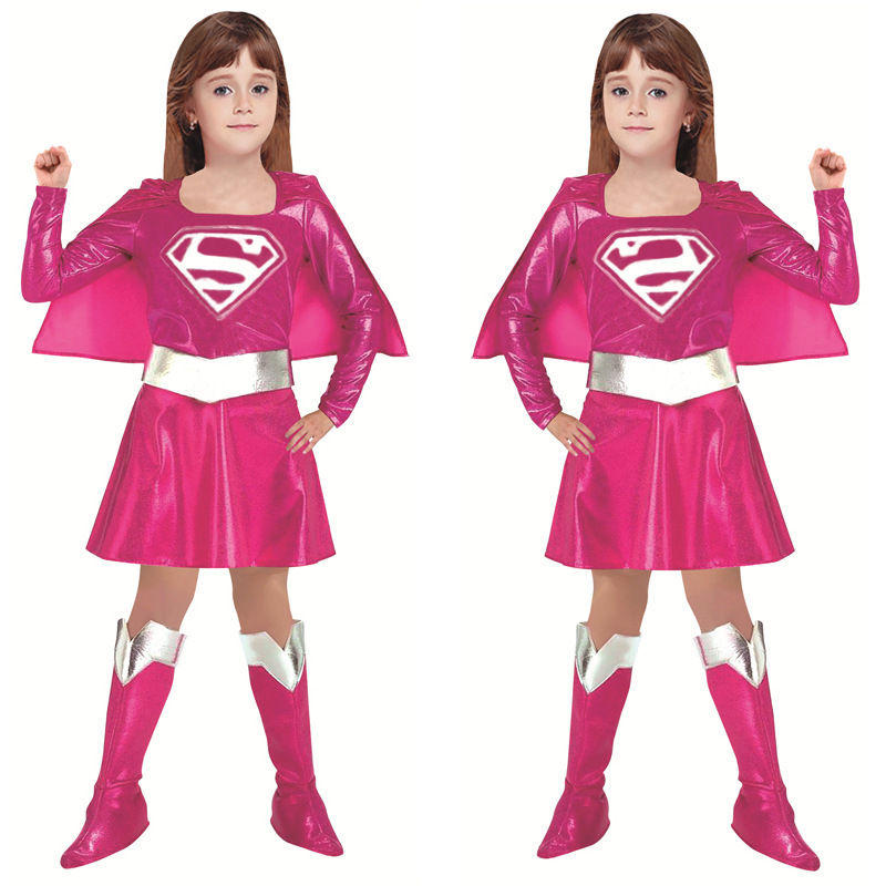 cosplay服装，儿童超人披风详情图1