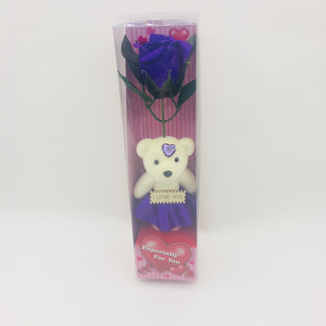 Soap Flower Bear Creative gift for the Qixi Festival Application Scenario