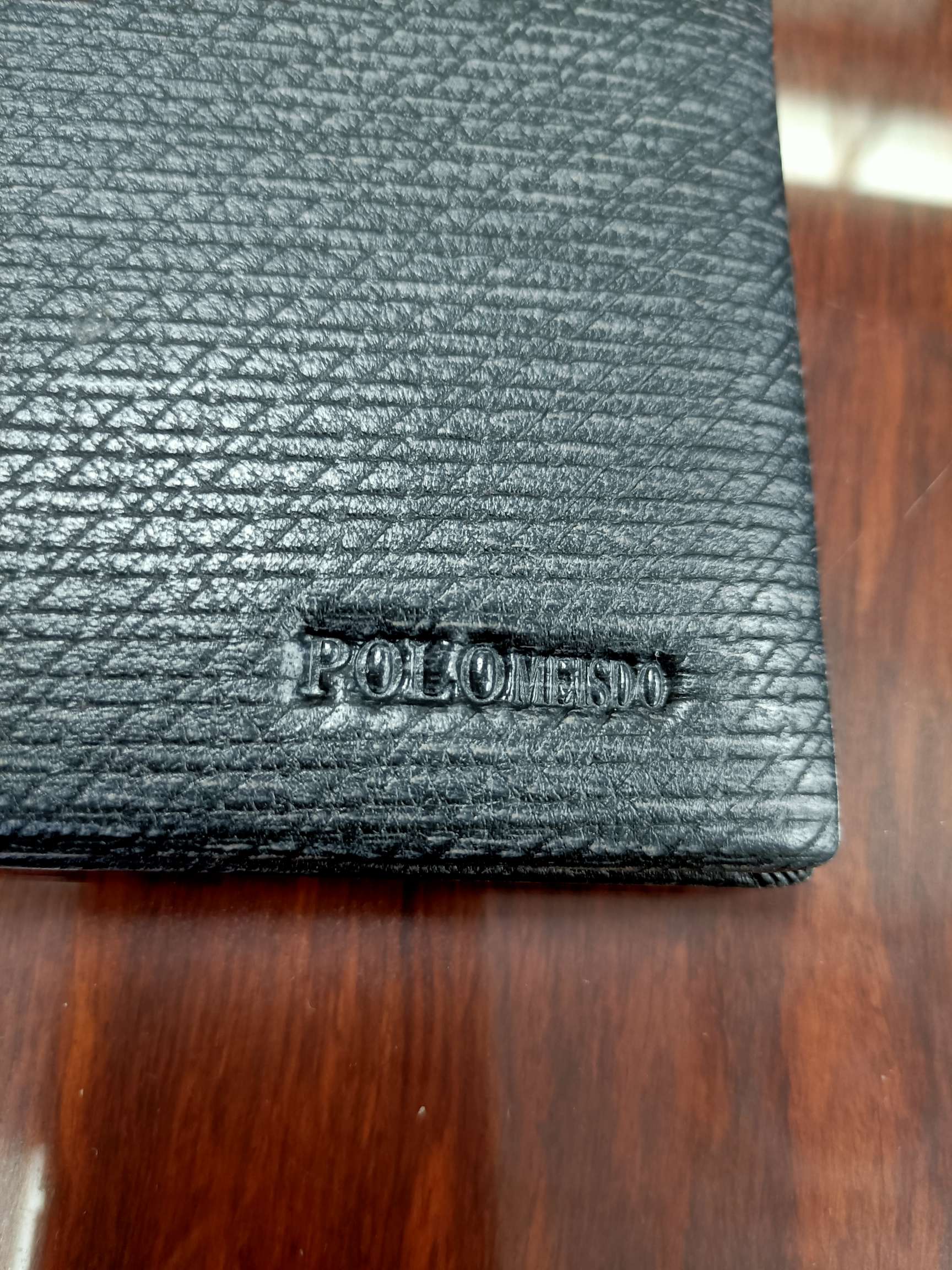 British Paul genuine leather men's wallet details Picture