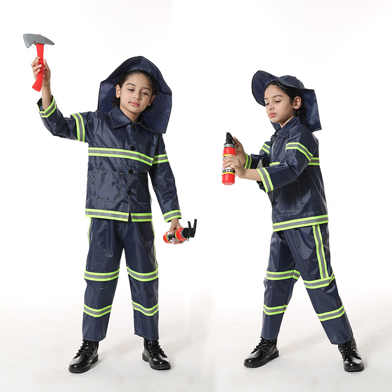 Children's performance costume firefighters Specification image