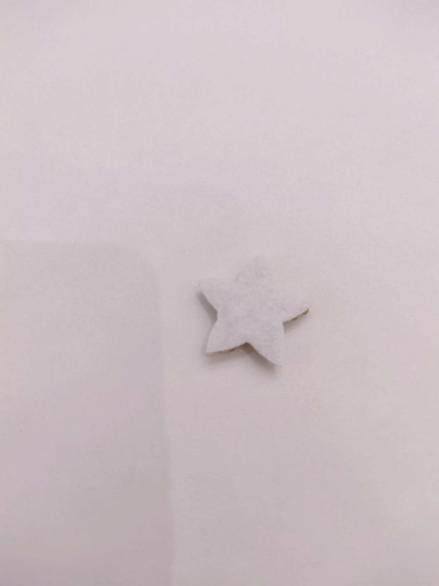 无纺布带珠五星一张345个起售 彩色690个可定做细节图