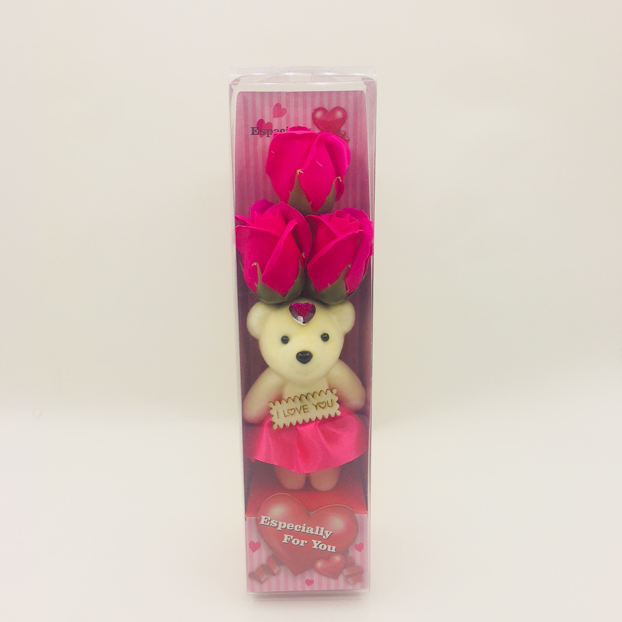 Soap Flower Bear Creative gift for the Qixi Festival undefined