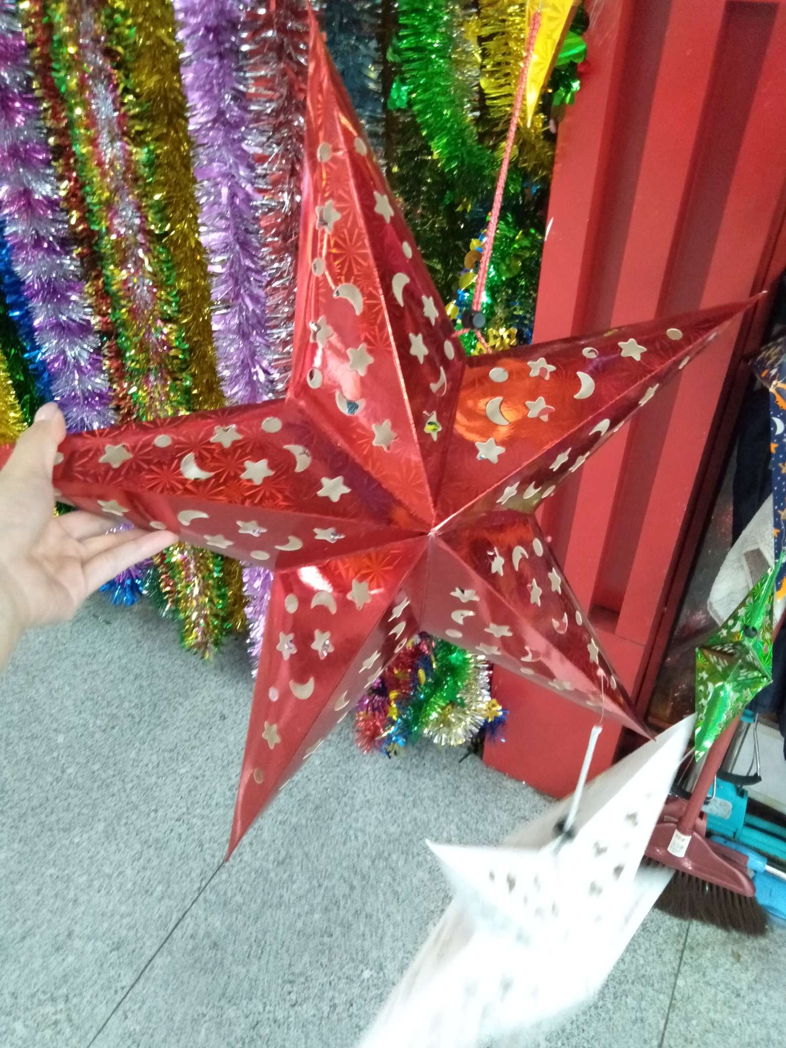 5220毛条2米，卡头包装，6色混白底实物图