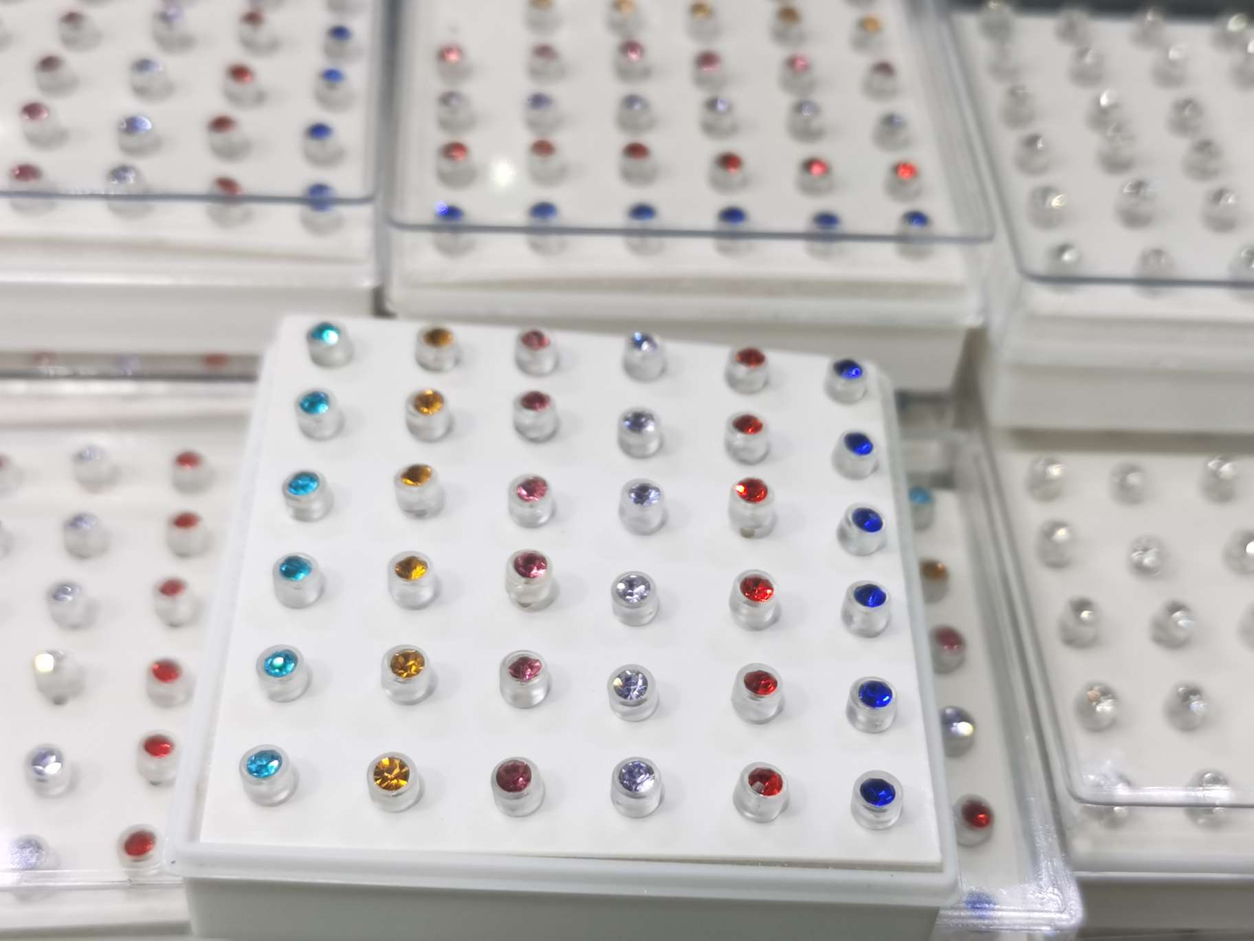 Special ear studs for piercing ears