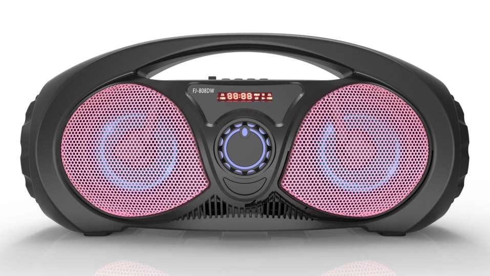 新款FJ-808DW全新震撼上市，
12PCS   4色可选  
唯美流线，音响的艺术品。细节图