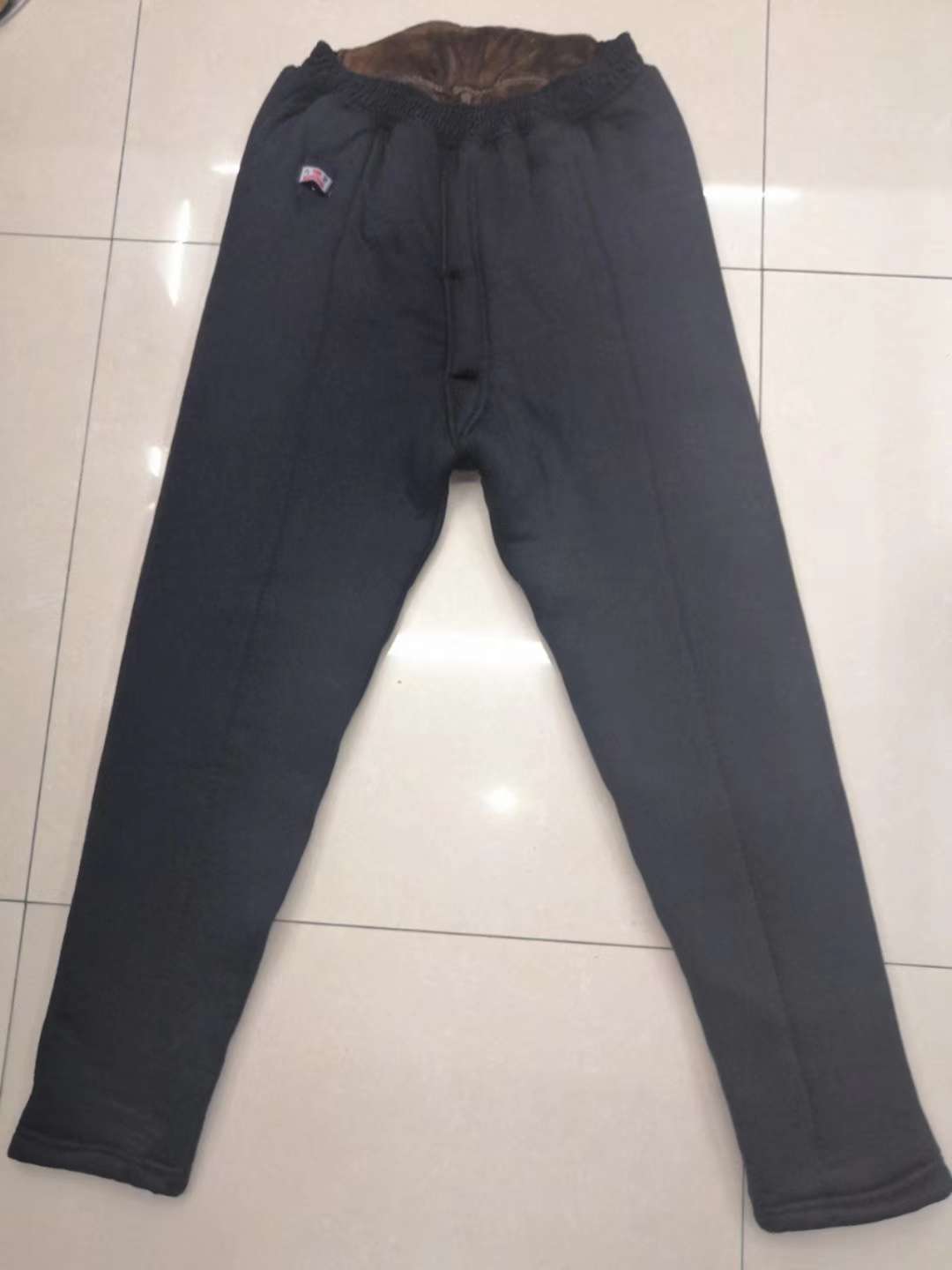 Three-layer warm men's trousers details Picture