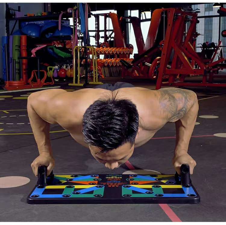 多功能腹肌板锻炼身体12种14种训练功能细节图