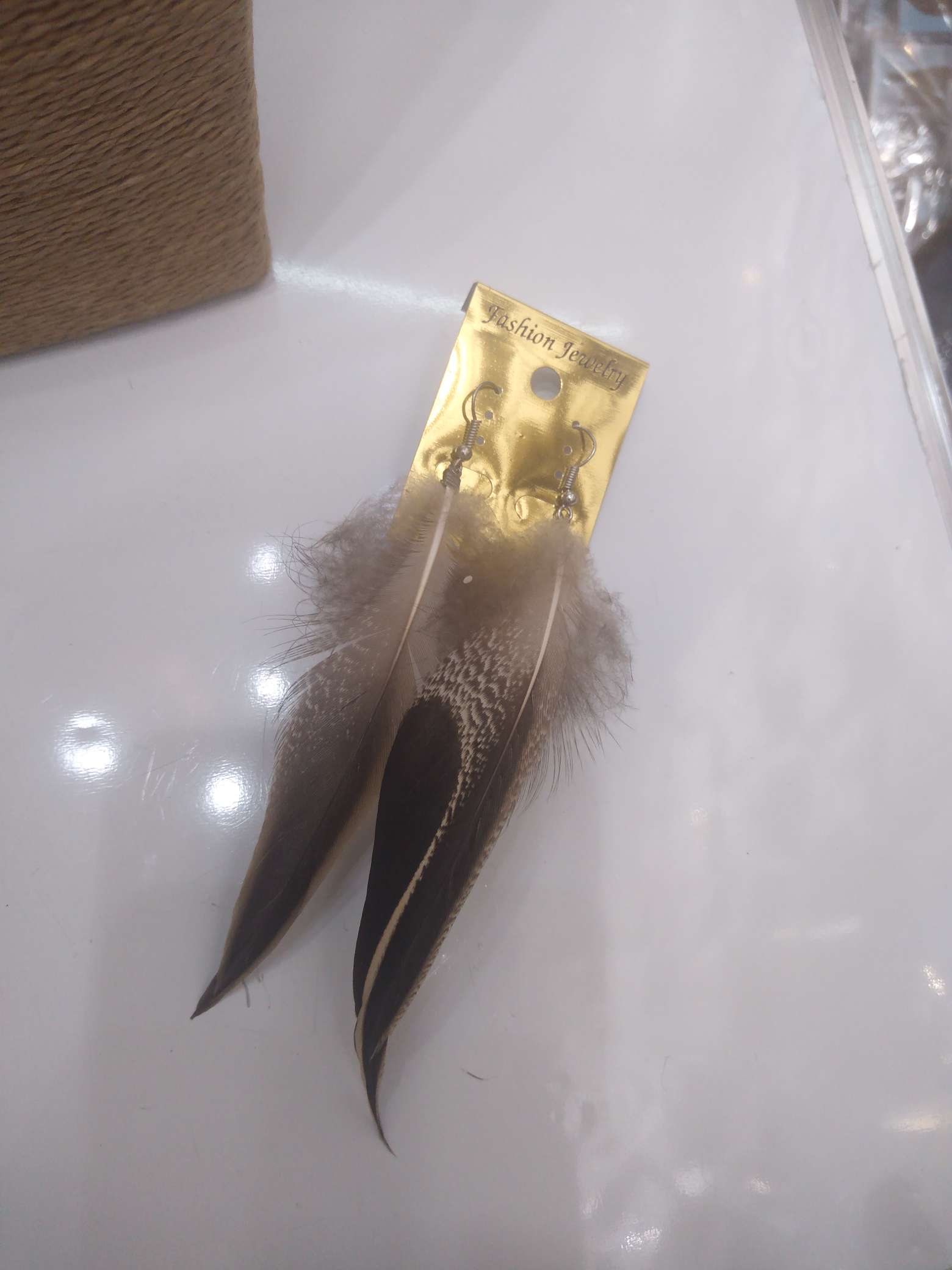 Factory direct sales of feather earrings