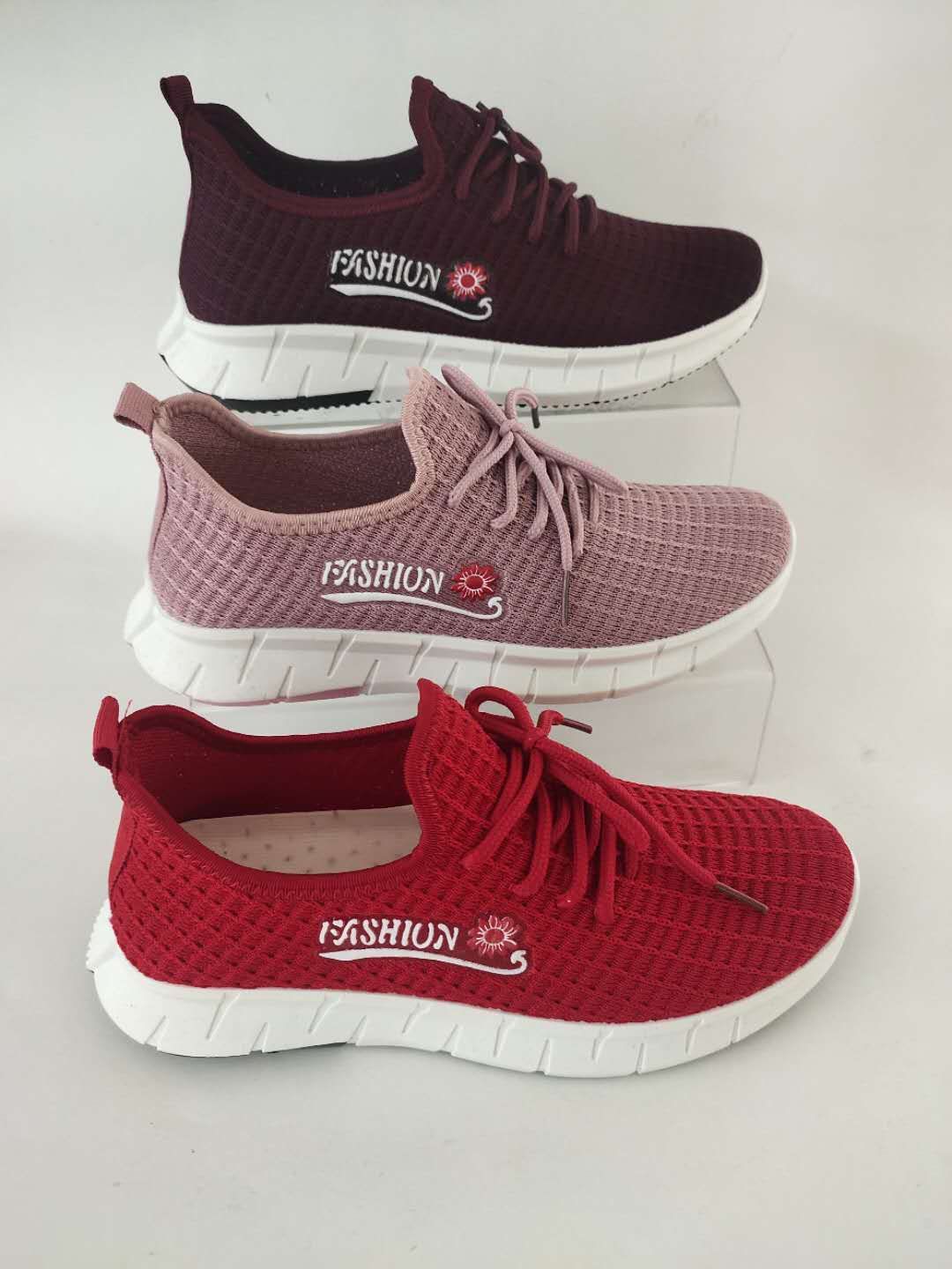 Flying Woven Women's Shoes In Stock Specification drawing