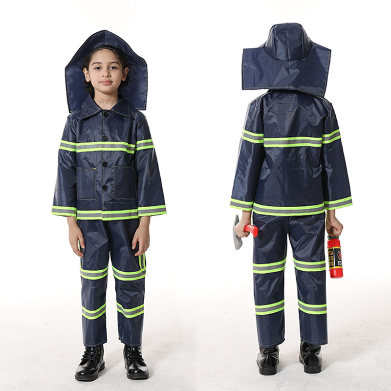 Children's performance costume firefighters Application Scenario