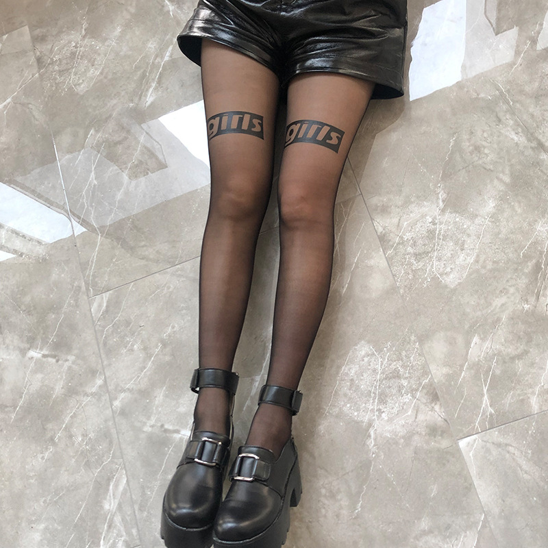 Trendy brand letter socks undefined