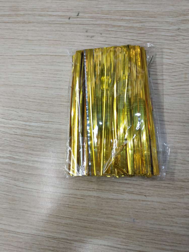 金丝袋食品玩具包装扎口带批发