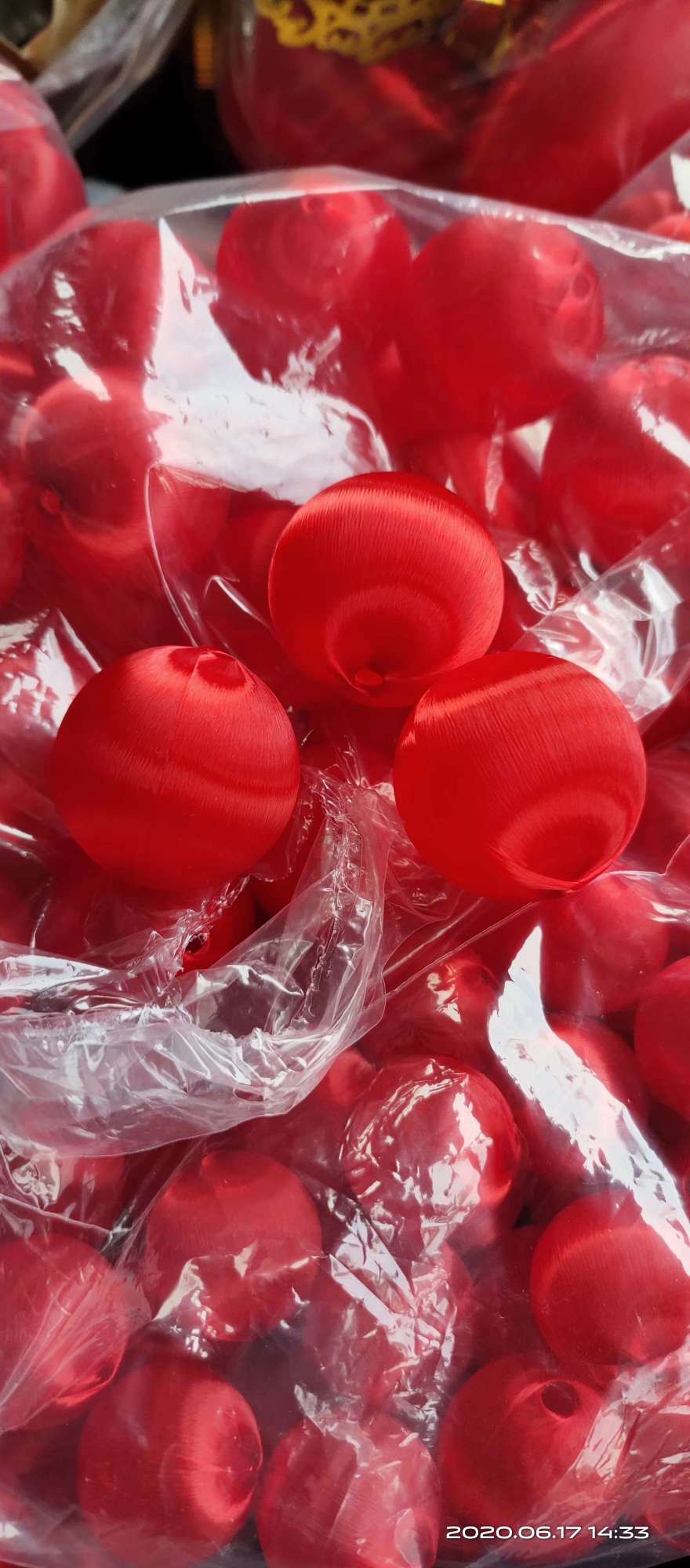 Mingrui Decorative Silk Ball Accessories