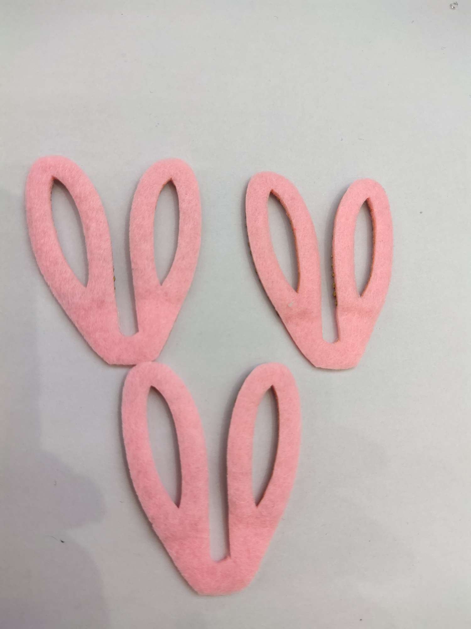 无纺布粉底白钻大号空兔耳朵一张64个256个起售细节图