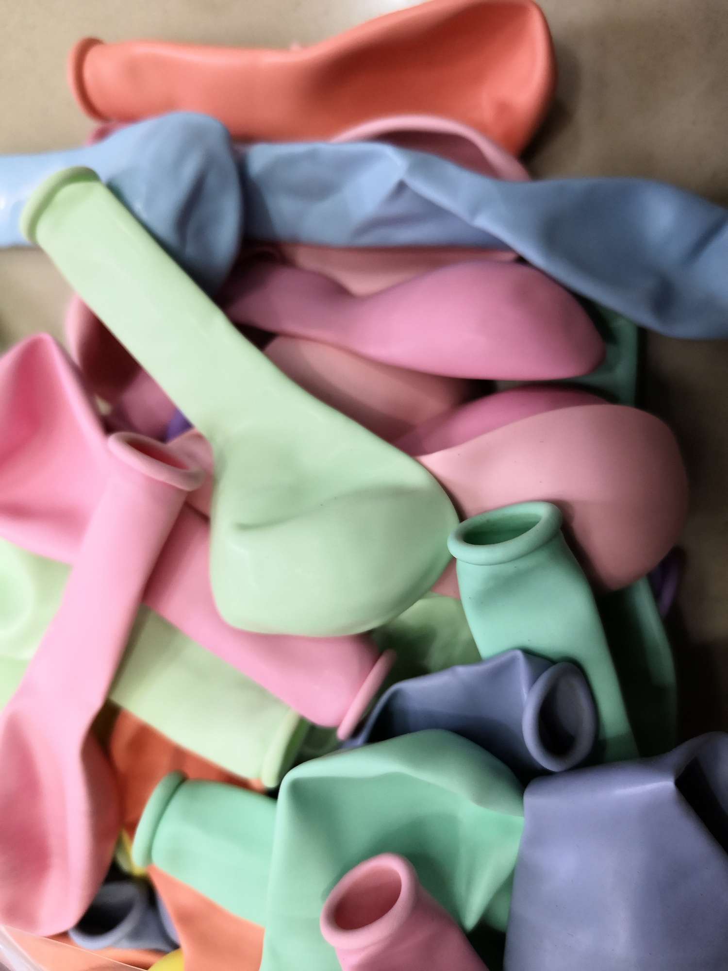 5-inch macaron balloon party decoration supplies wholesale mixed color balloons 100pcs per pack details Picture