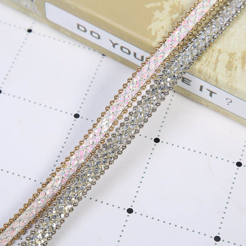 Hot Diy Jewelry Material Pu Leather Beaded Personality Accessories Manufacturers Direct Wholesale Jewelry Accessories Customization Item Picture