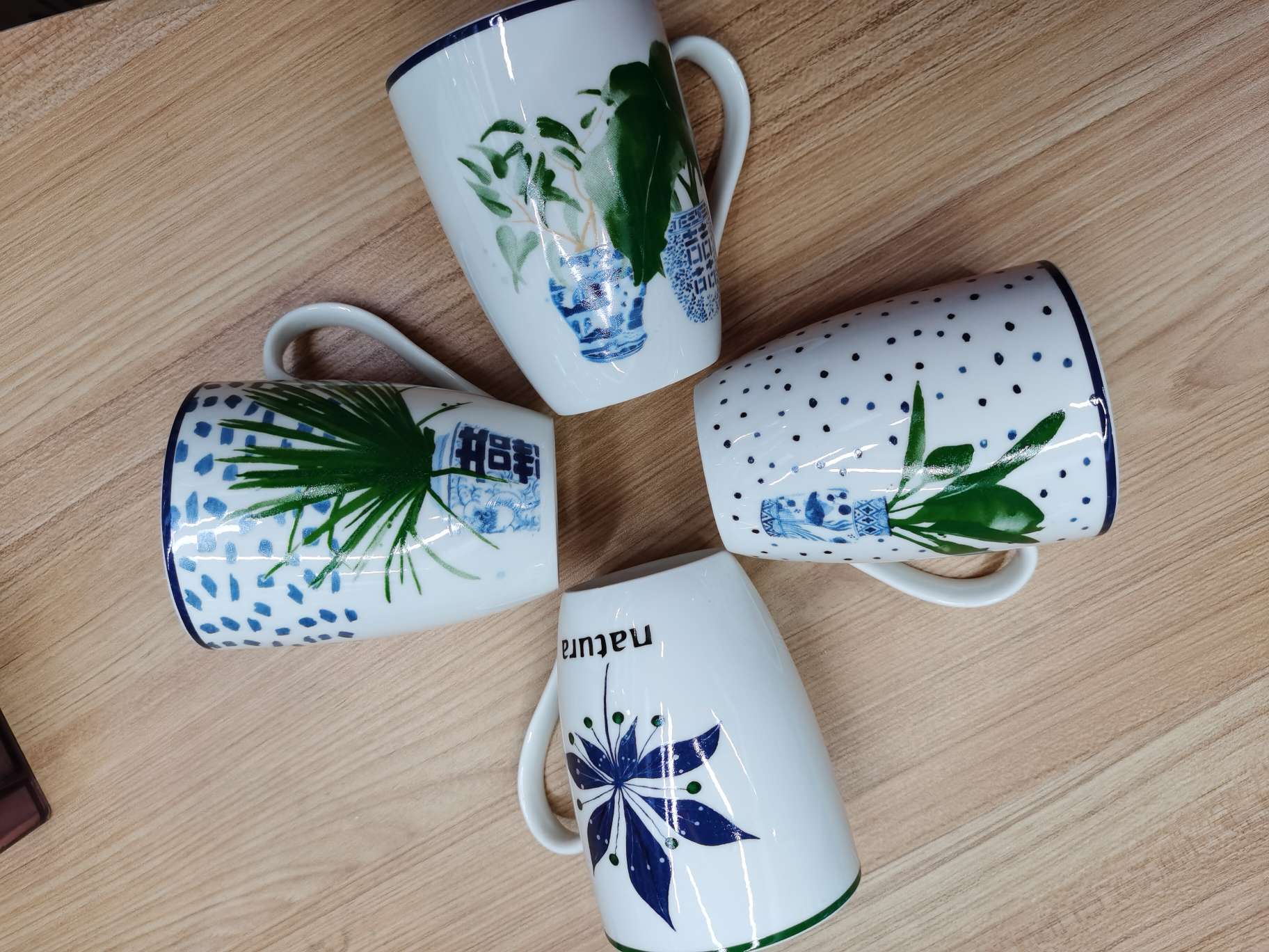 Herbal Ceramic Cup