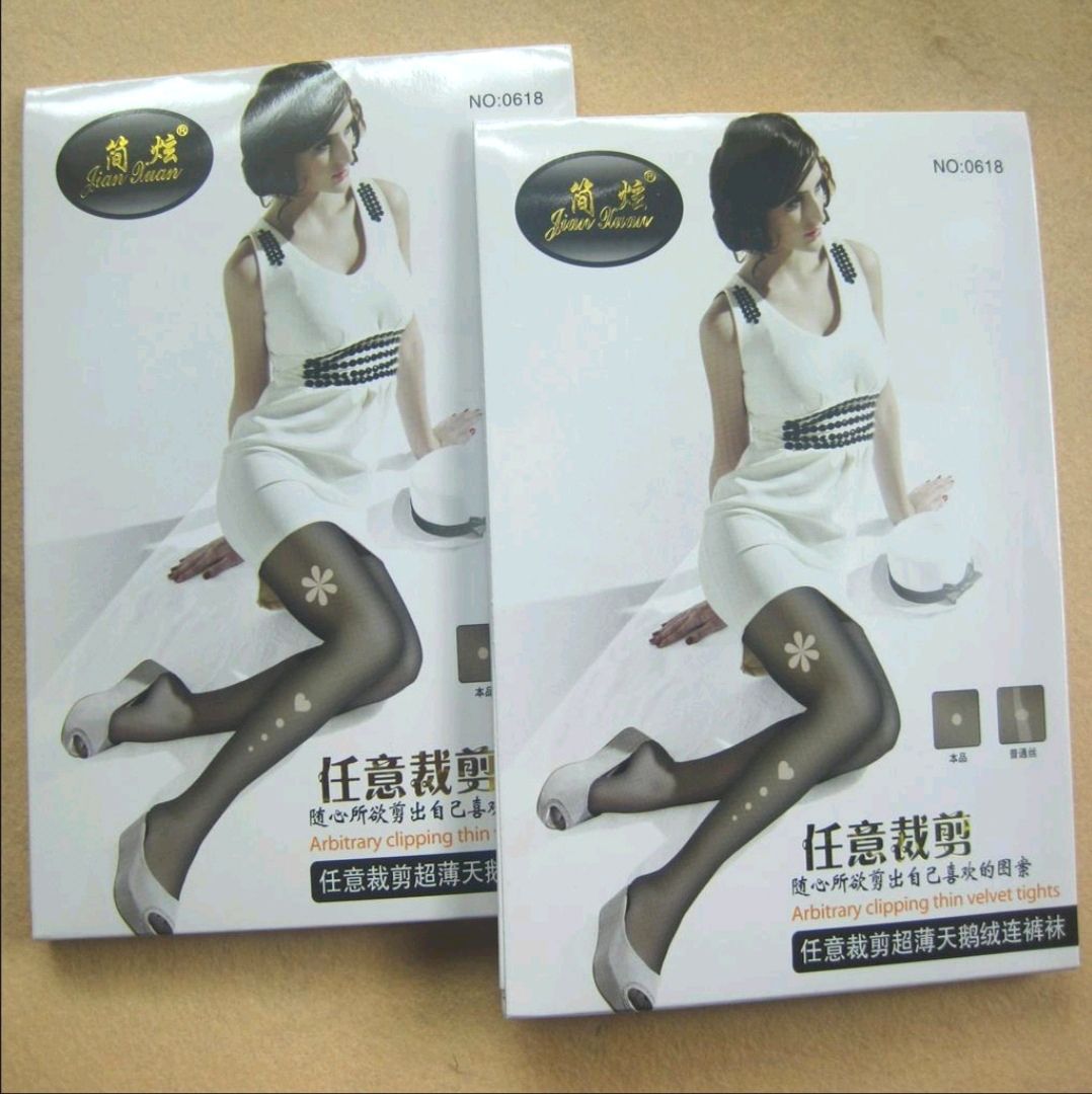 Simple Korean original single cut ultra-thin velvet pantyhose anti-stripper pantyhose