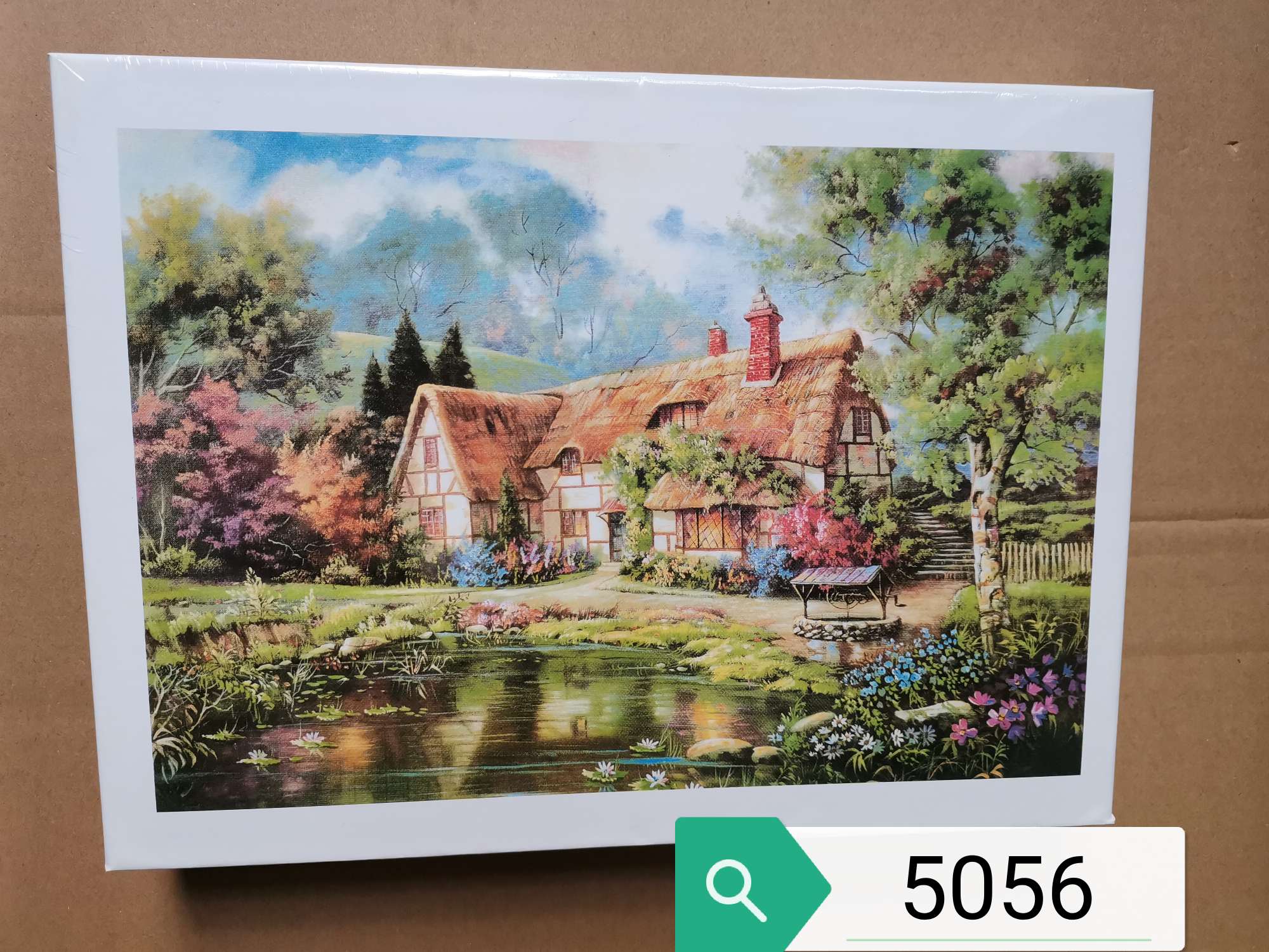500 pieces of children and adults indoor puzzle decompression paper flat jigsaw promotional items gifts thumbnail