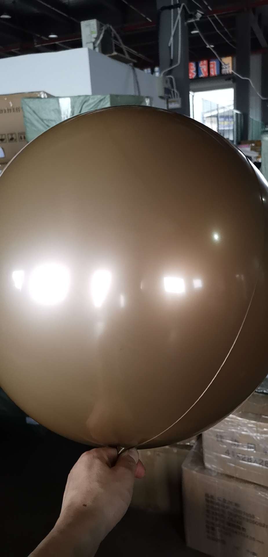 18寸金属波波气球细节图