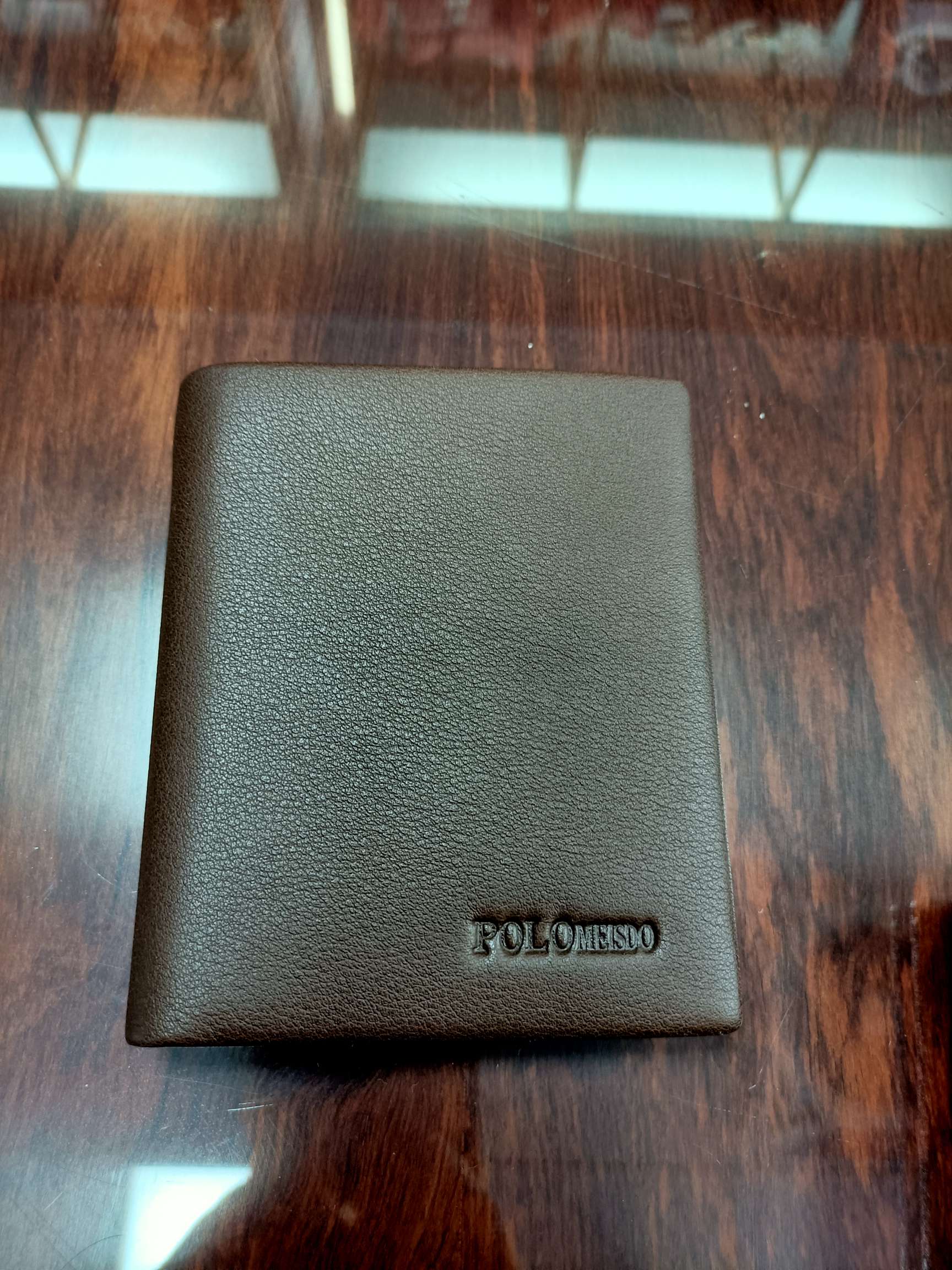 英国保罗真皮男式票夹图