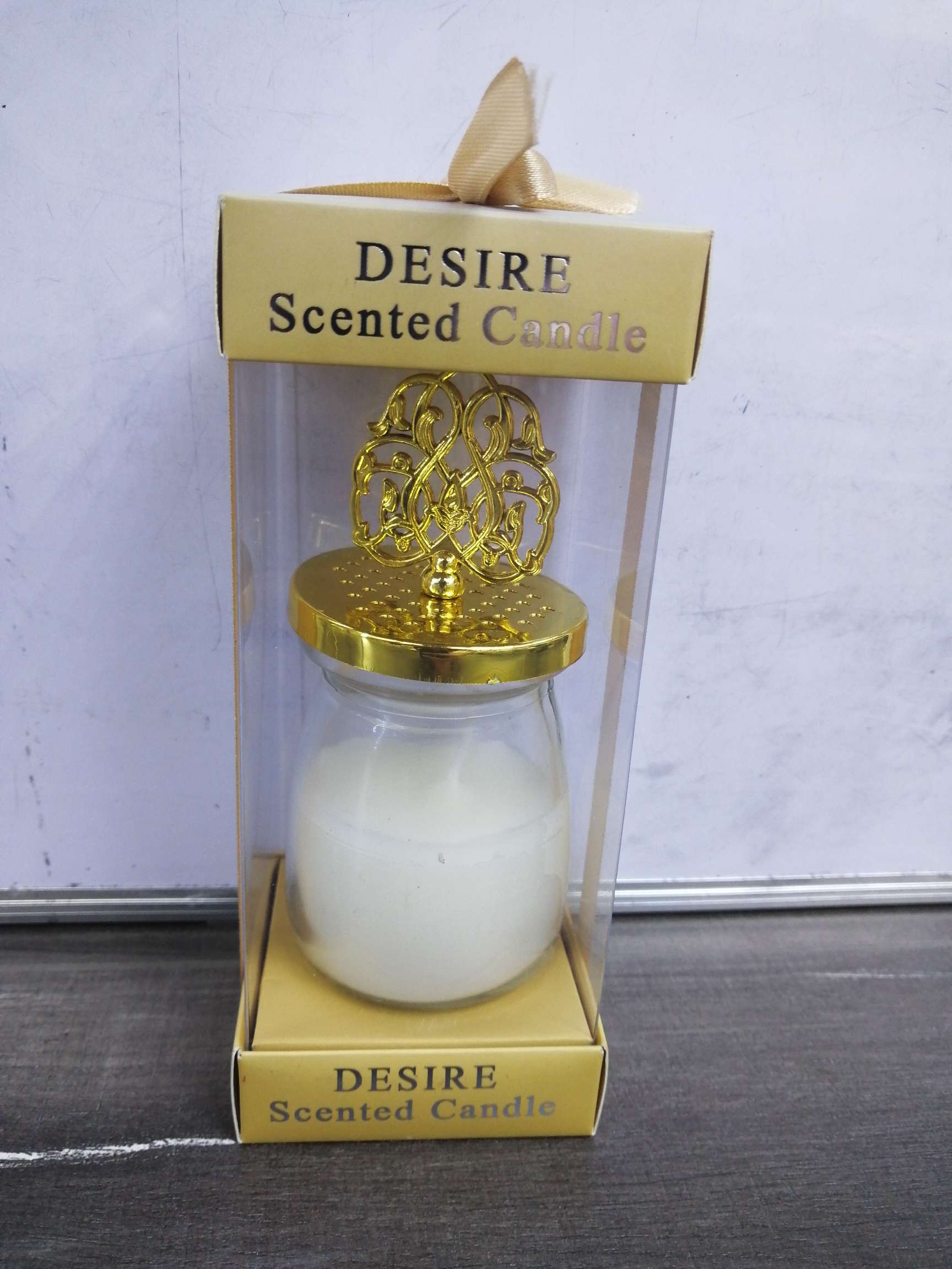Creative glass candle Smokeless romantic scented candle