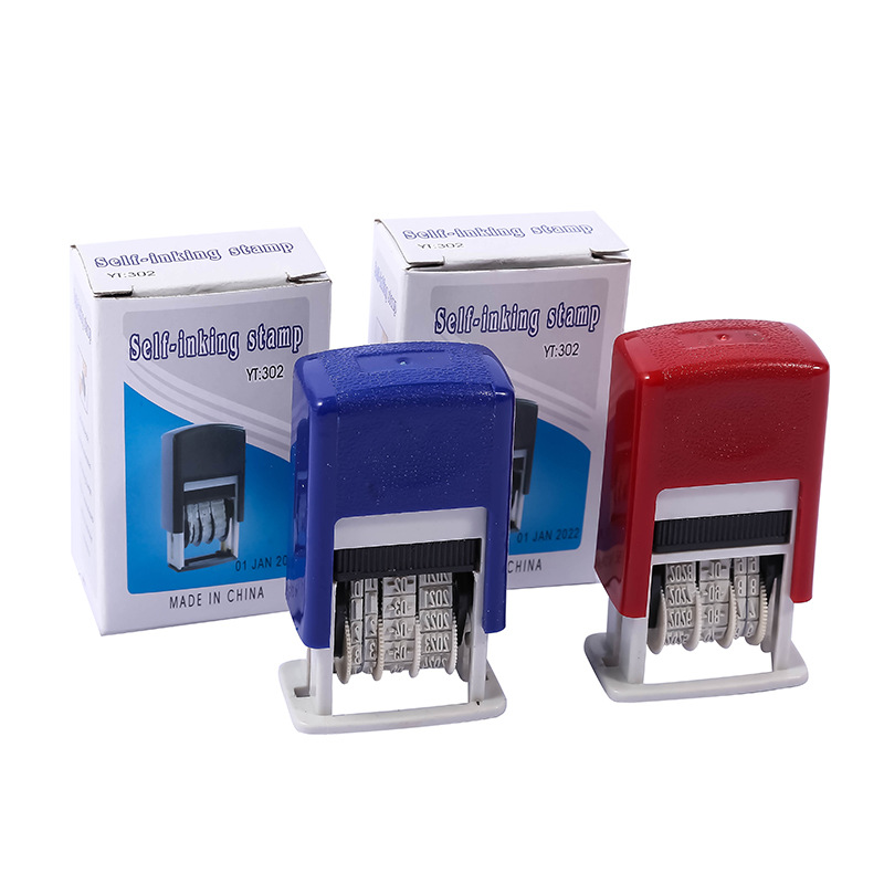 302-A back ink date printing, back ink date printing, 3MM back ink date printing, back ink seal