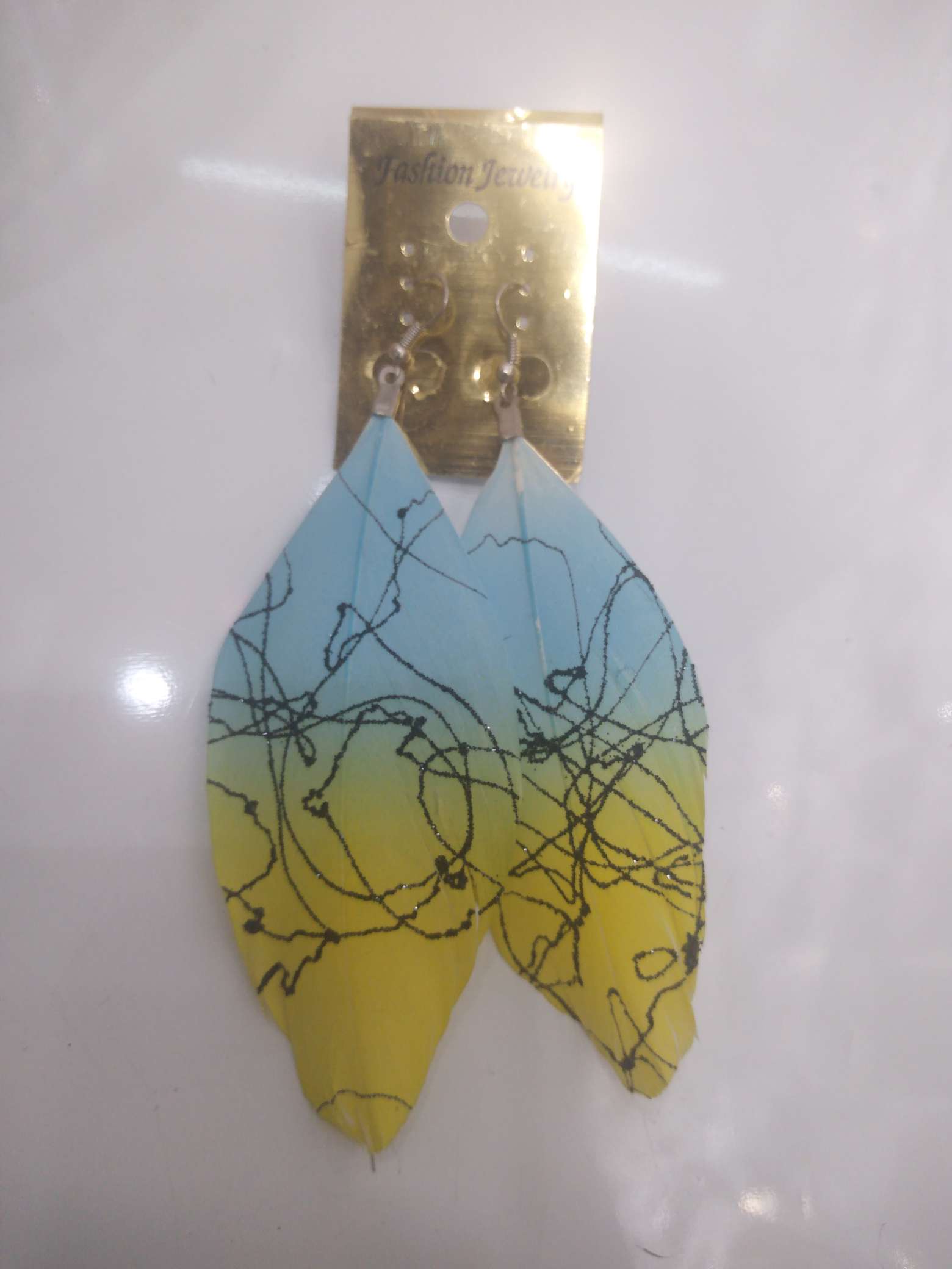 Factory direct sales of feather earrings 5