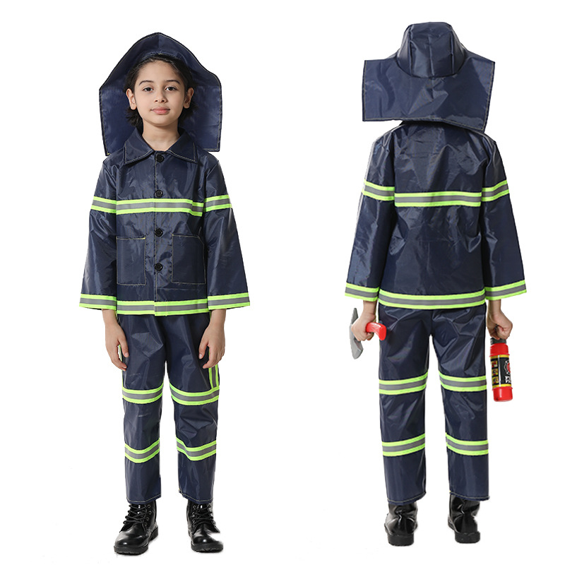 Children's performance costume firefighters Item Picture