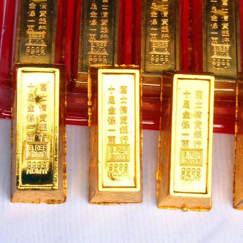 Mingrui Decorative Gold Bars A Box Of 12