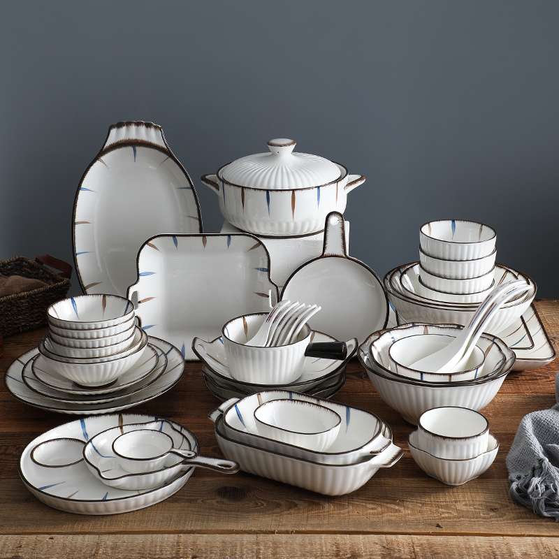 网红产品碗盘散件可配陶瓷餐具日式陶瓷欧式风格详情图1