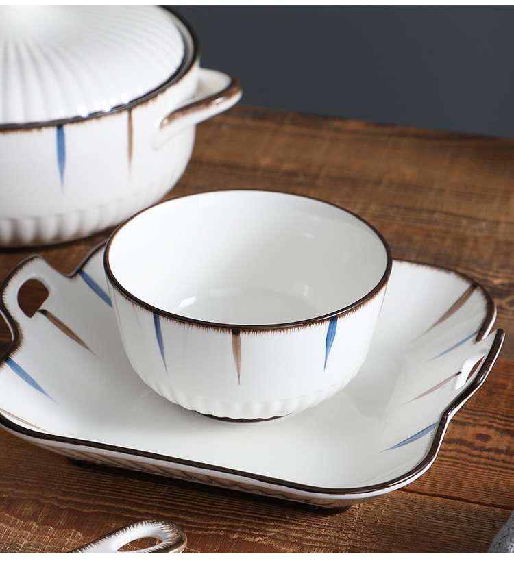 网红产品碗盘散件可配陶瓷餐具日式陶瓷欧式风格详情图2