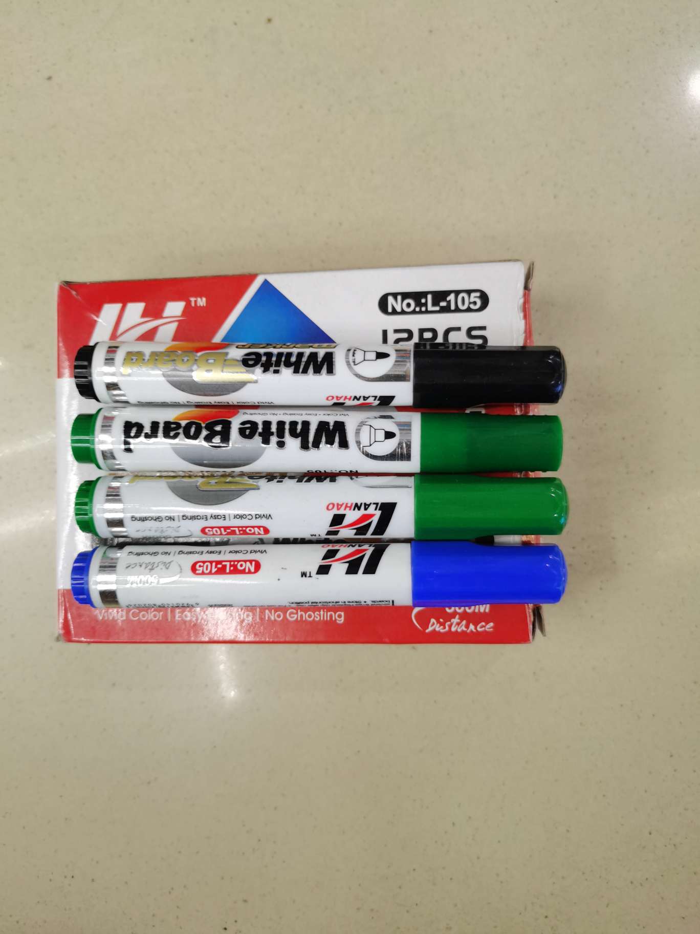 Whiteboard pens are sold from factory to factory