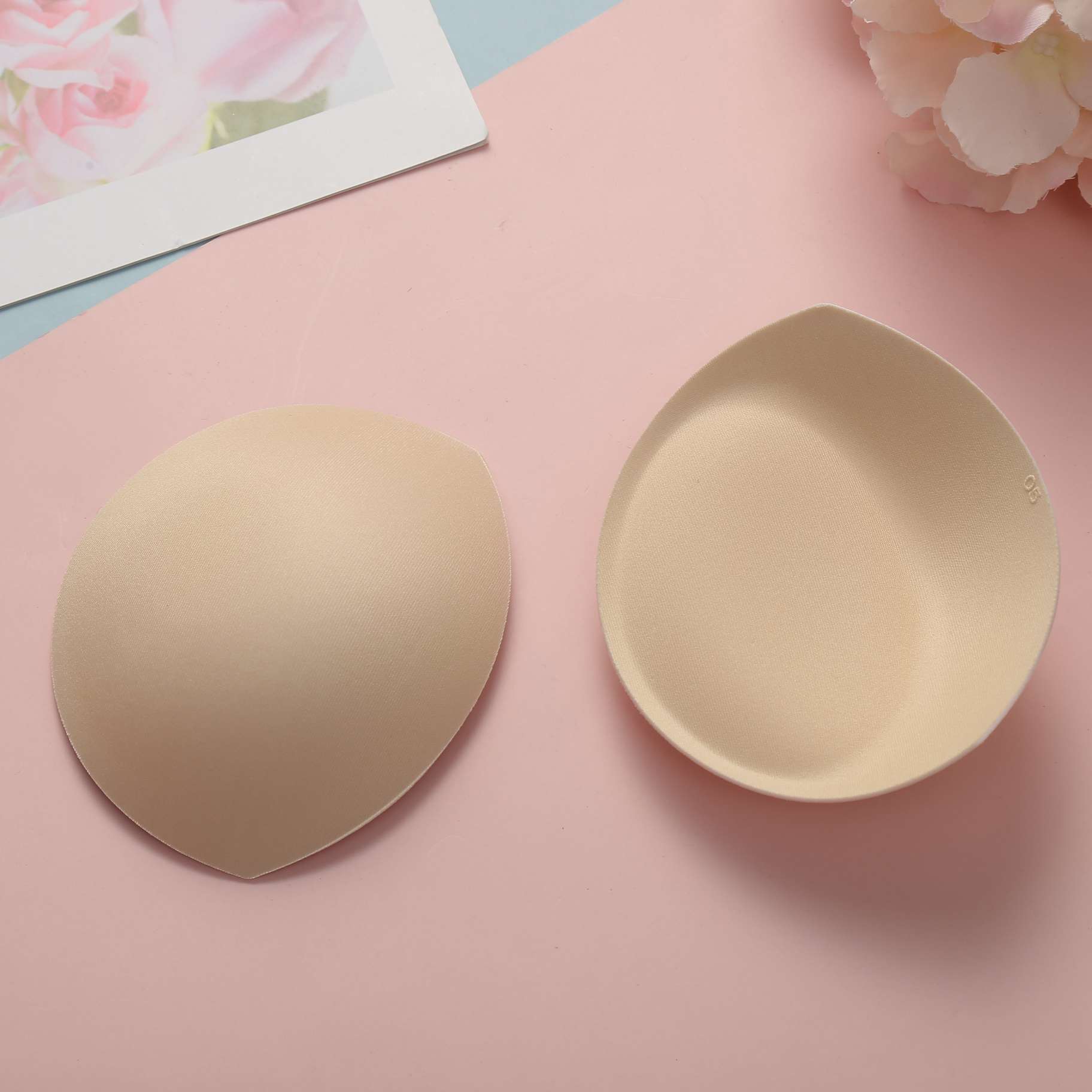 上薄下厚按摩海绵胸垫插片文胸内衣泳衣瑜伽服海绵罩杯