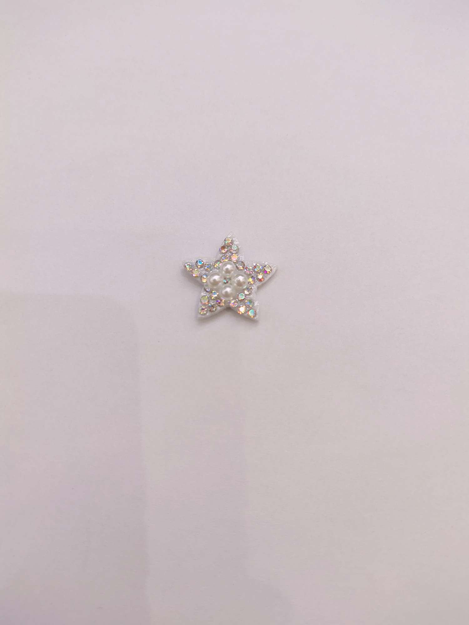 无纺布带珠五星一张345个起售 彩色690个可定做产品图