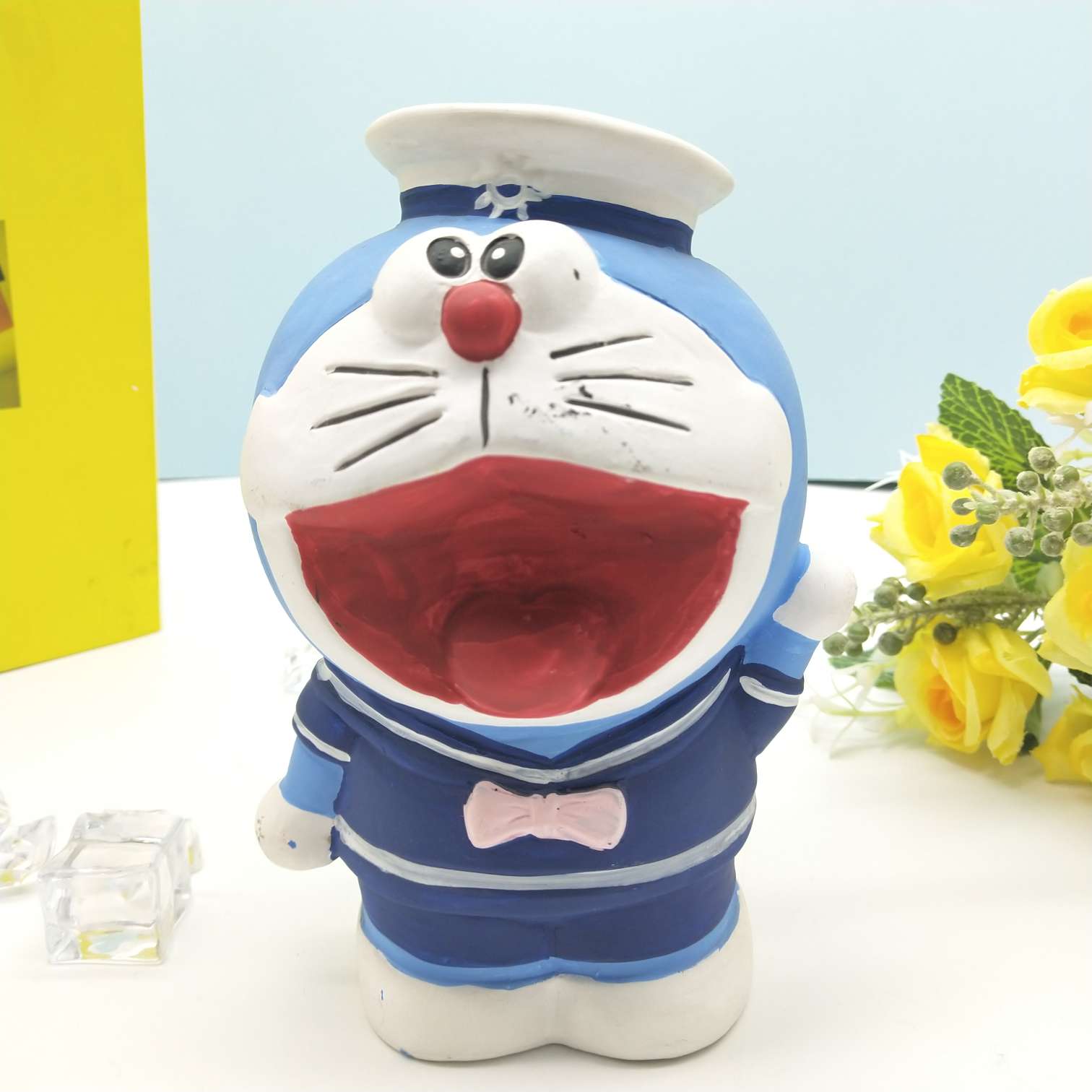 Large-sized cartoon ceramic white body painting series Specification image