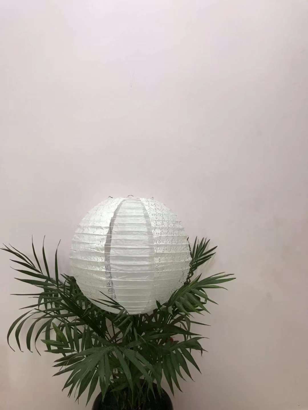 12-inch paper lanterns, crafted by Yida with a national trend details Picture