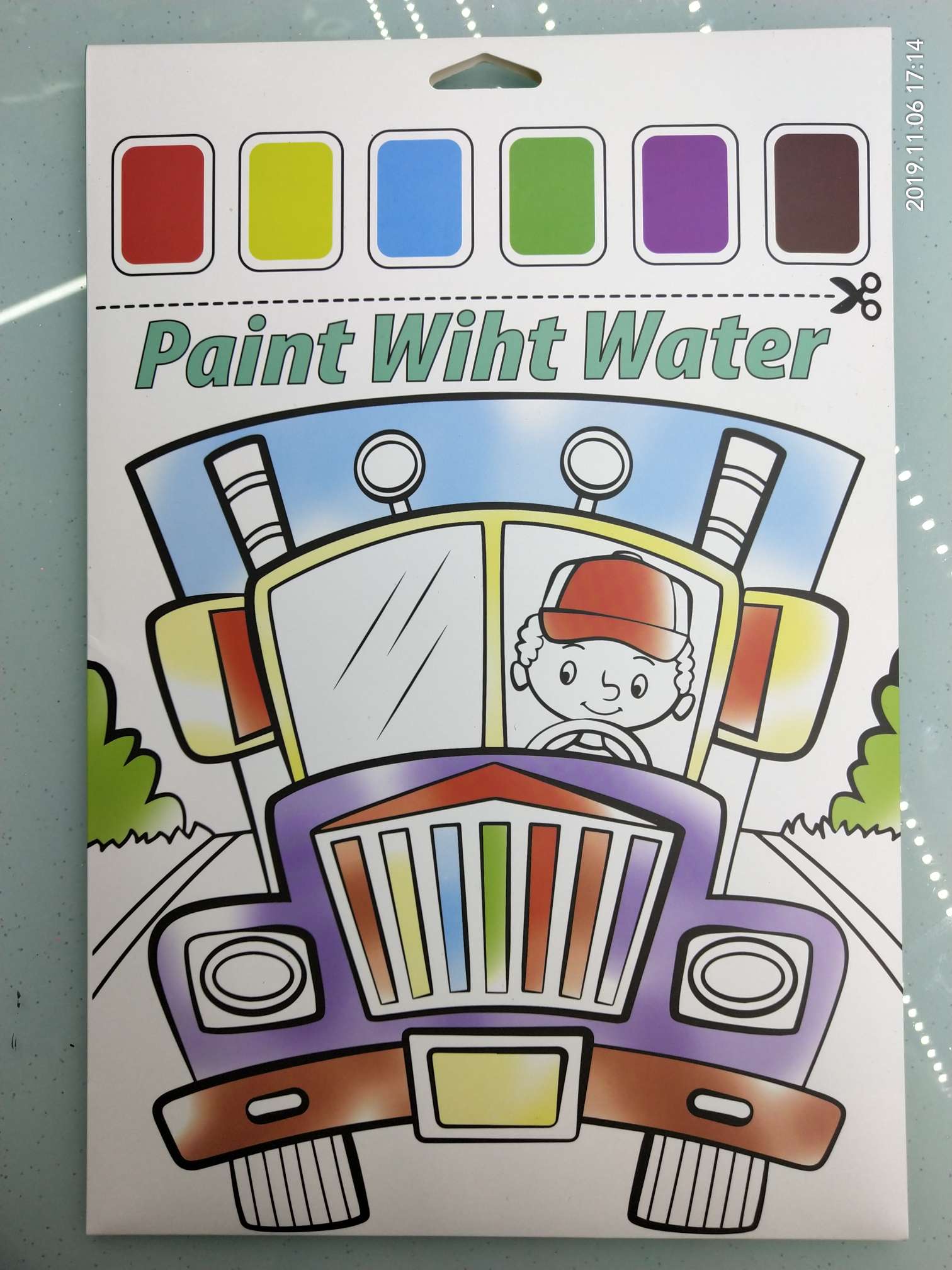 Wholesale factory direct sales of children's handcrafted toys in envelopes with self-painted watercolor paintings undefined
