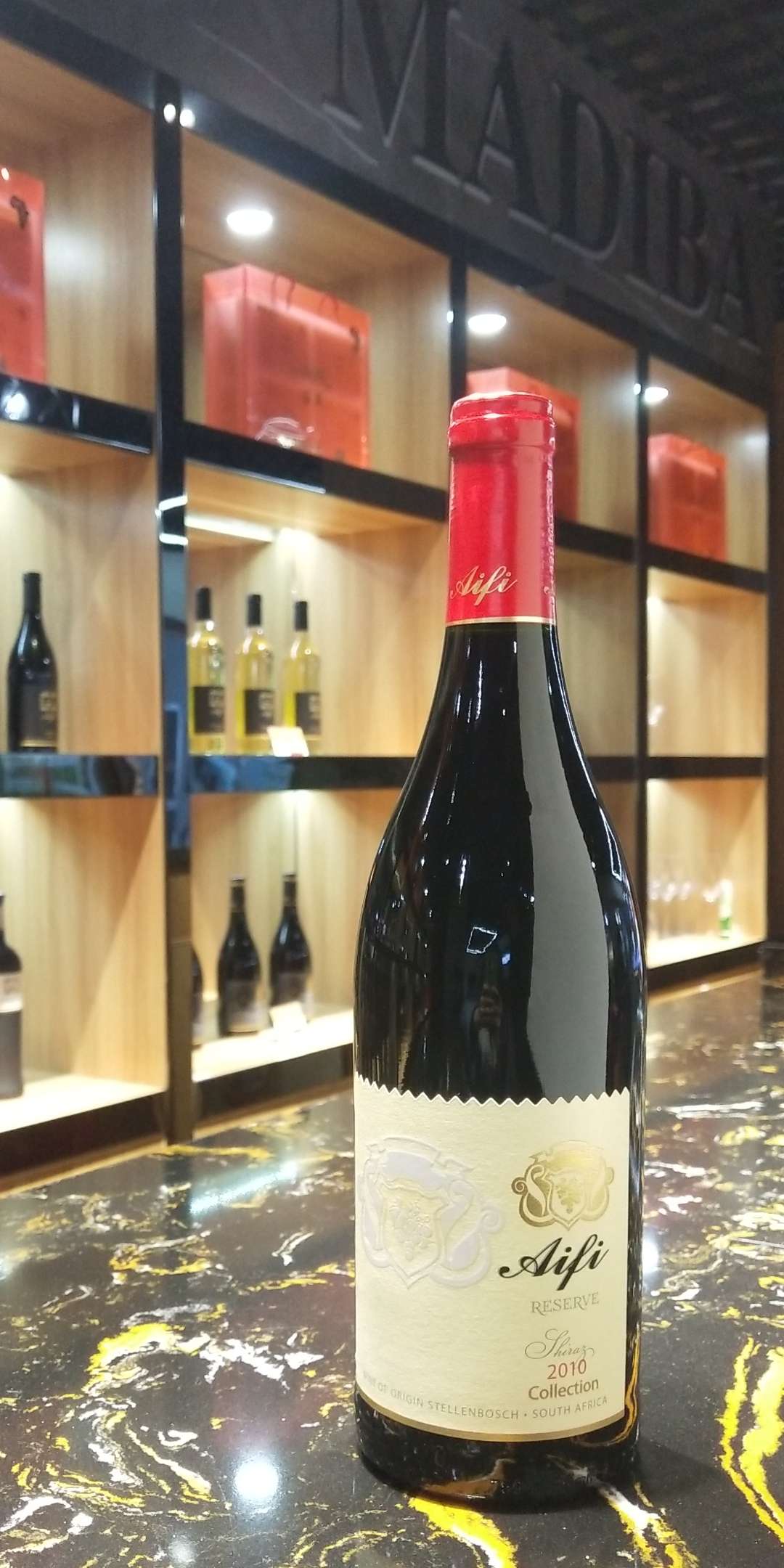 Original bottle imported South African red wine Aifei reserve grade Syrah dry red wine 750ml thumbnail