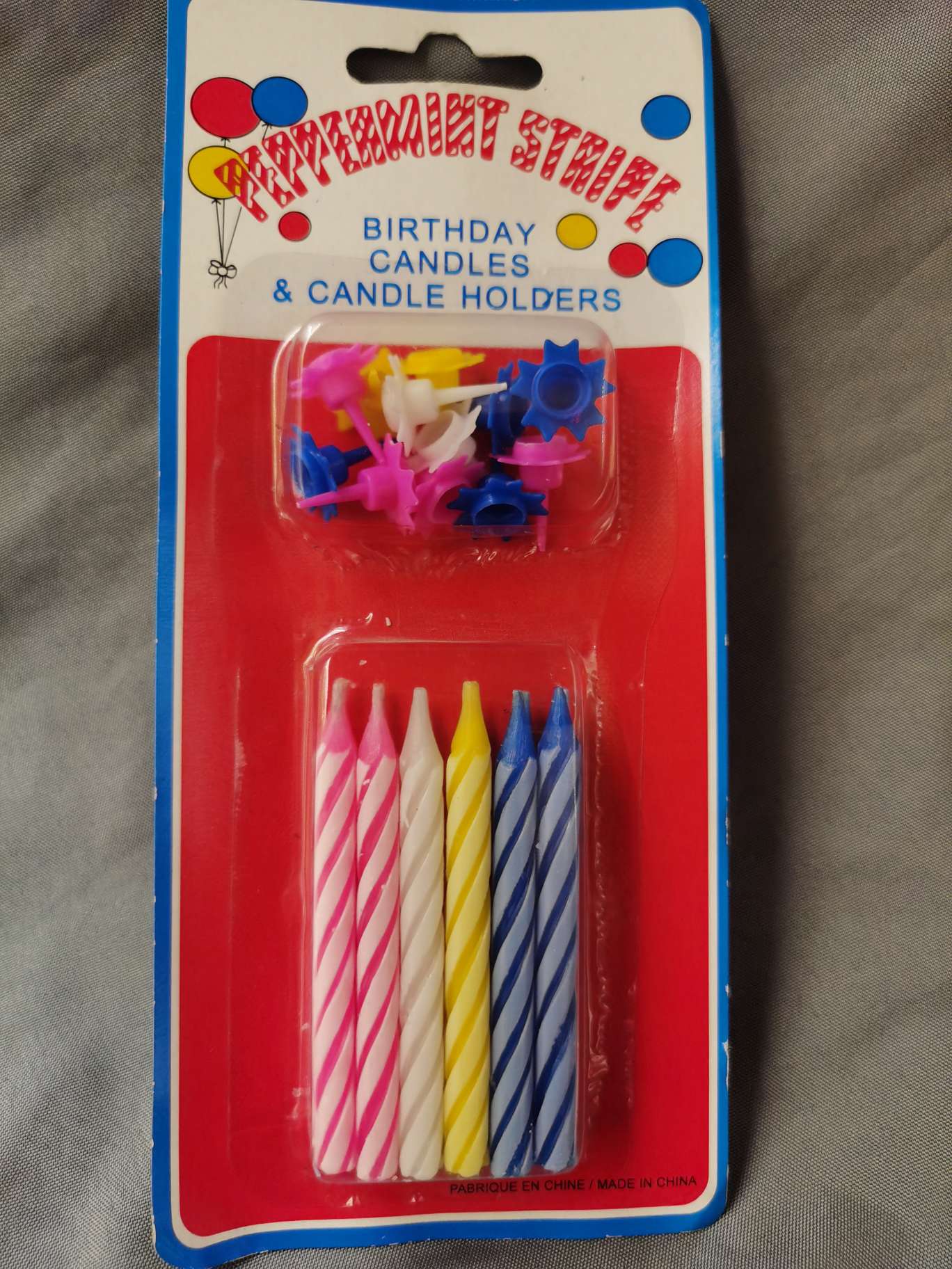 Birthday candles, cake candles, crystal candles, threaded candles, colorful thick candles, internet-famous long candles 1