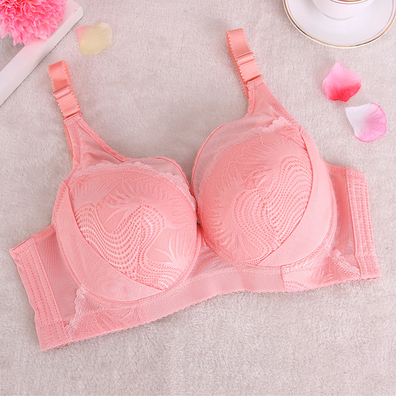 The New Fashion Collection With Breast Body Adjustment Comfortable Plus Size Bra Brand Plus Size Thin Cup Bra Bra Item Picture