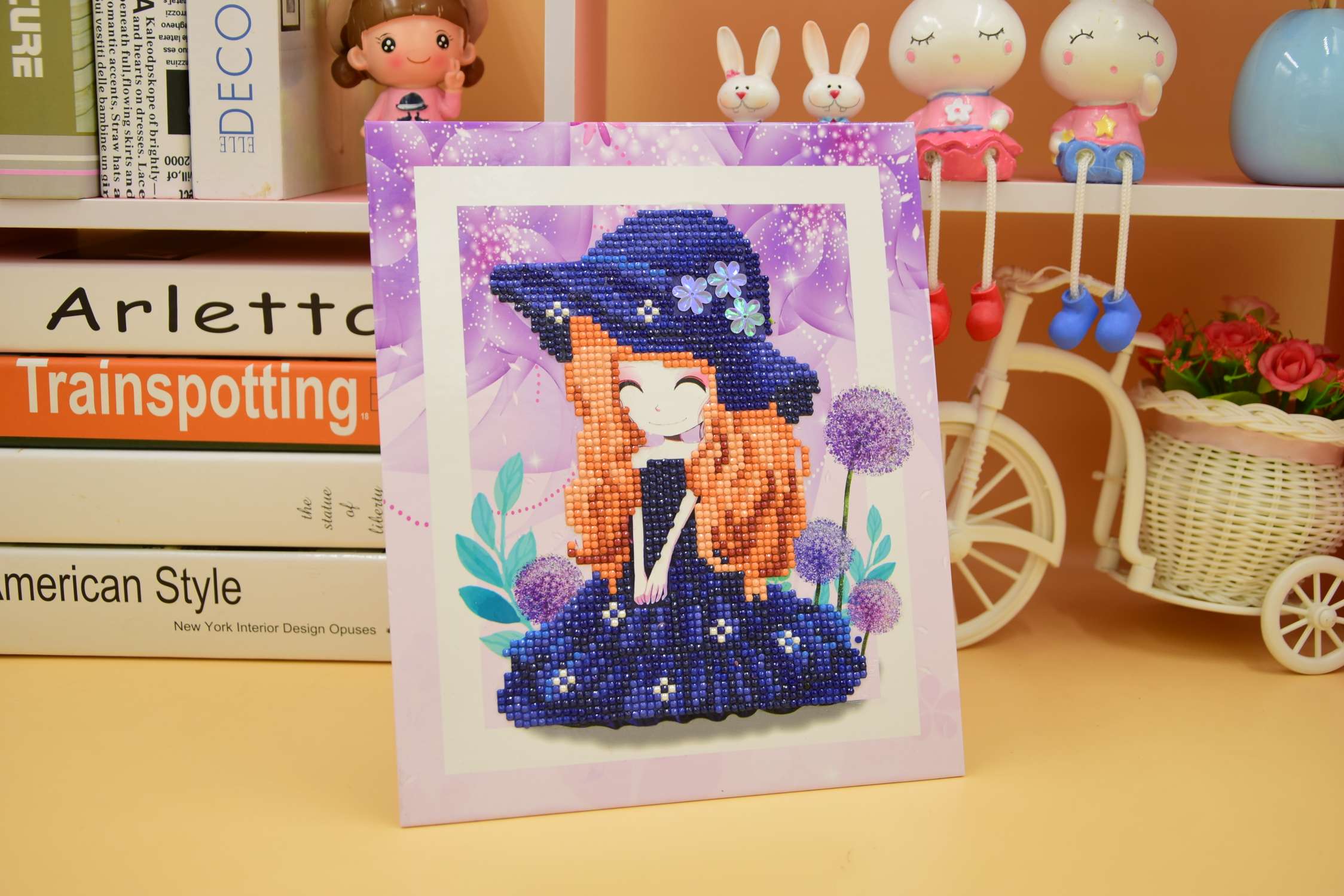 21×25儿童点点钻画配件齐全厂家直销来样定制