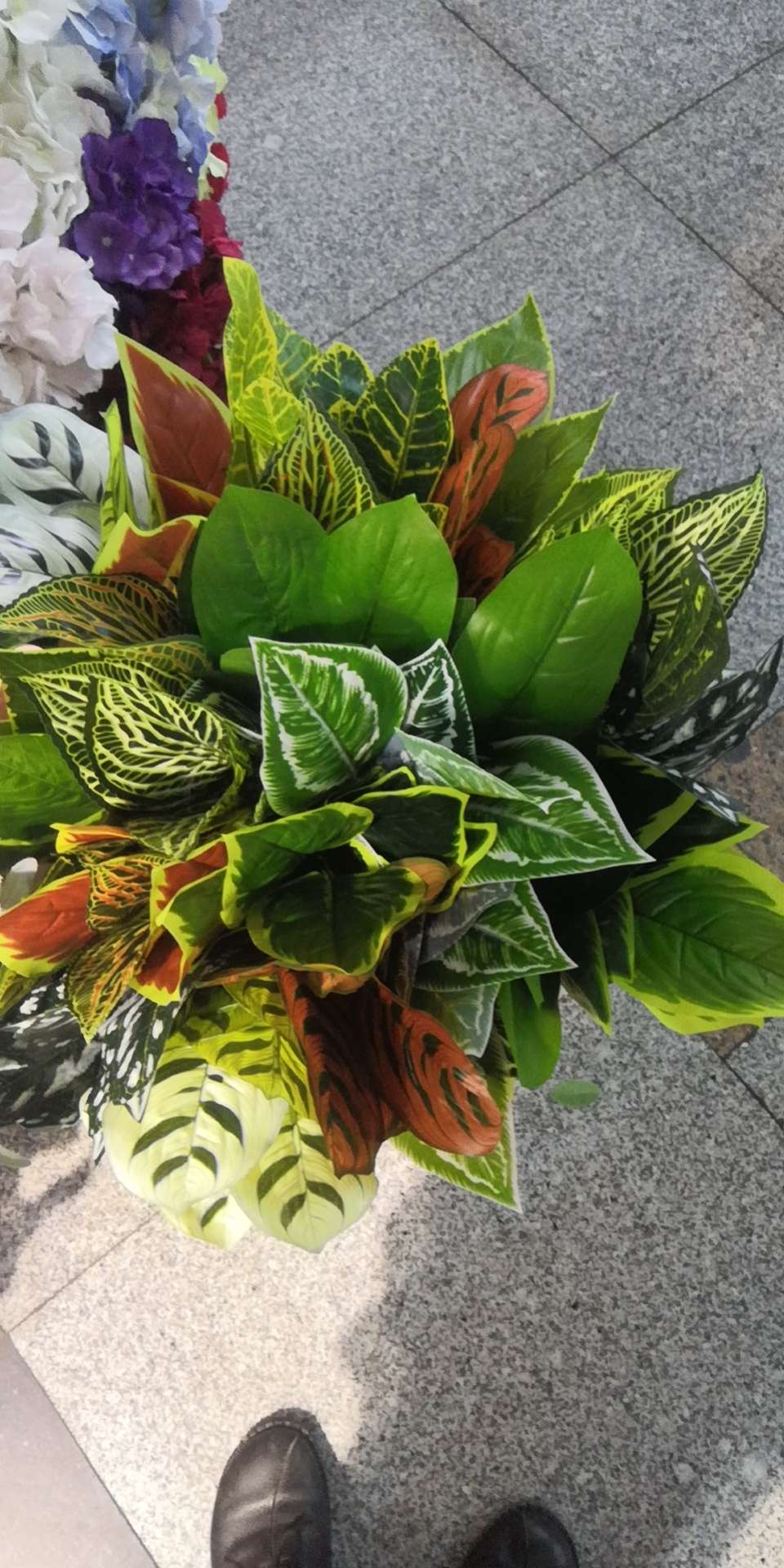 Simulation Peanut Leaf Influencer Ins Style Nordic Style Art Decoration Wedding Decorations Money Mixed Leaves details Picture
