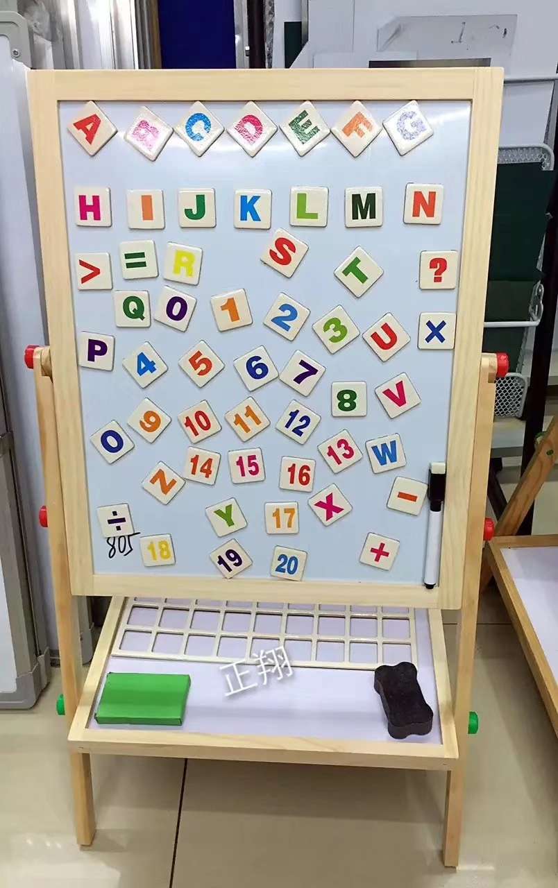 木框高档磁性画写板整套带配件笔擦