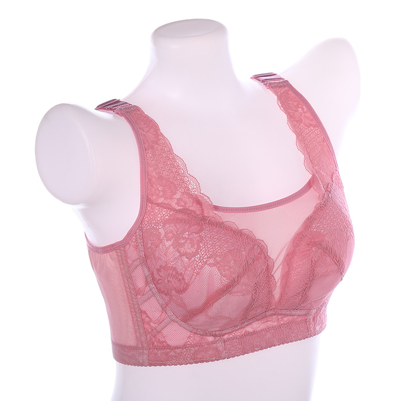 Plus Size Thin Cup Bra Shows Small No Underwire Plus Size Anti-Slip Underwear Fashion New Women's Bra Underwear Application Scenario