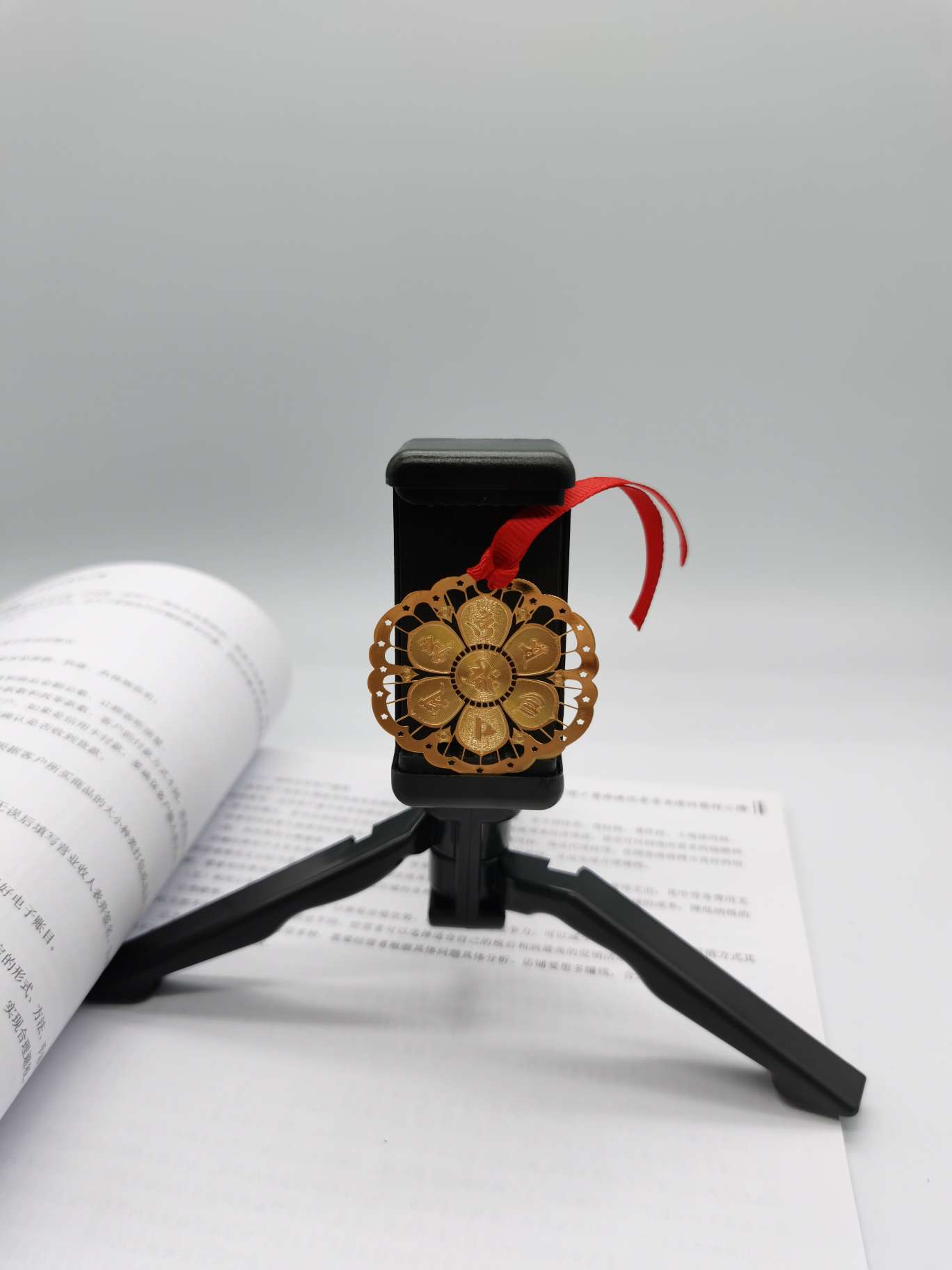 Metal bookmarks, Bodhidharma bookmarks, lotus Buddha bookmarks Item Picture