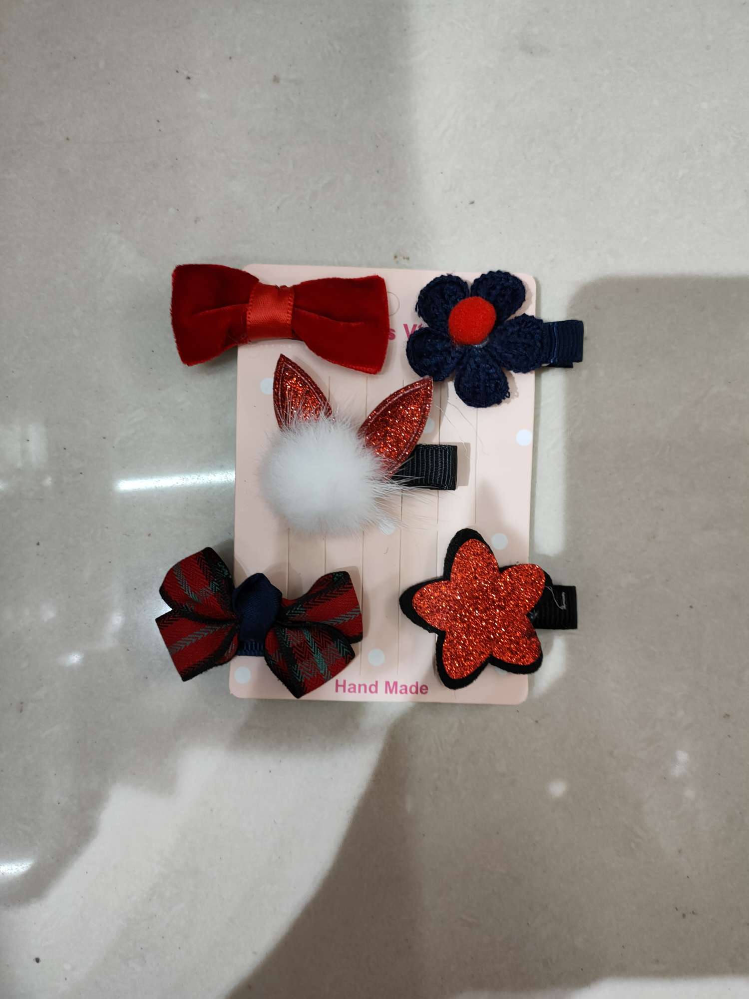 Five-piece set of big red ears thumbnail